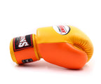 Twins BGVL3 2-tone bokshandschoenen — geel/oranje