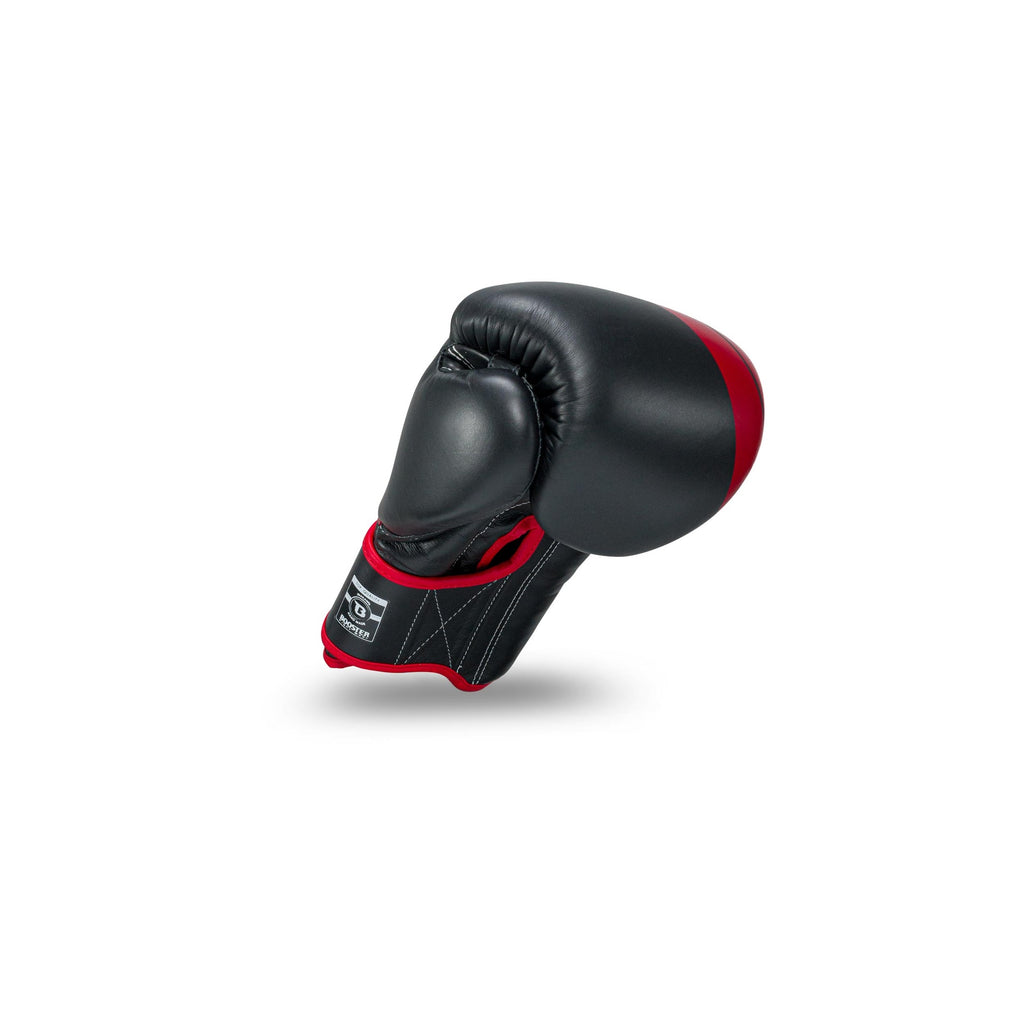Booster BGL1 v3 bokshandschoenen — zwart/rood foil
