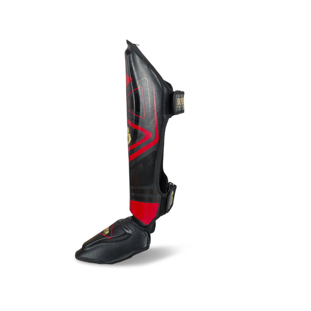 Booster BSG v10 scheenbeschermers — zwart/rood