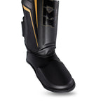 King Pro Boxing Thor scheenbeschermers — zwart