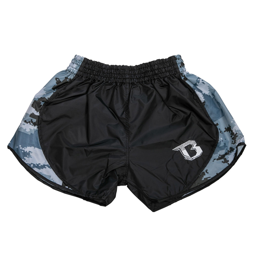 Booster Retro Hybrid BL Camo Grijs Fightshorts