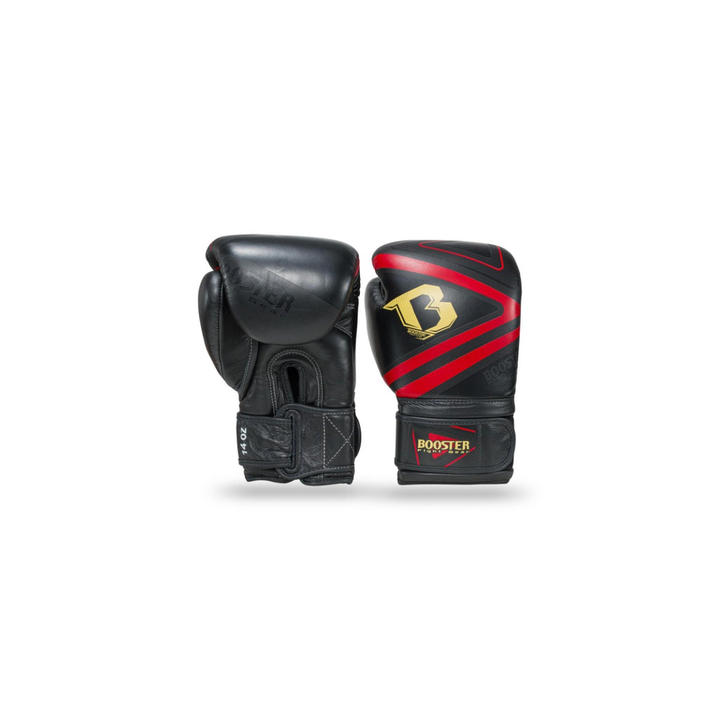PRO BGL V10 Bokshandschoenen Zwart/Rood – Professionele Trainingshandschoenen
