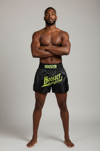 Booster TBT Thunder Zwart/Geel Fightshorts