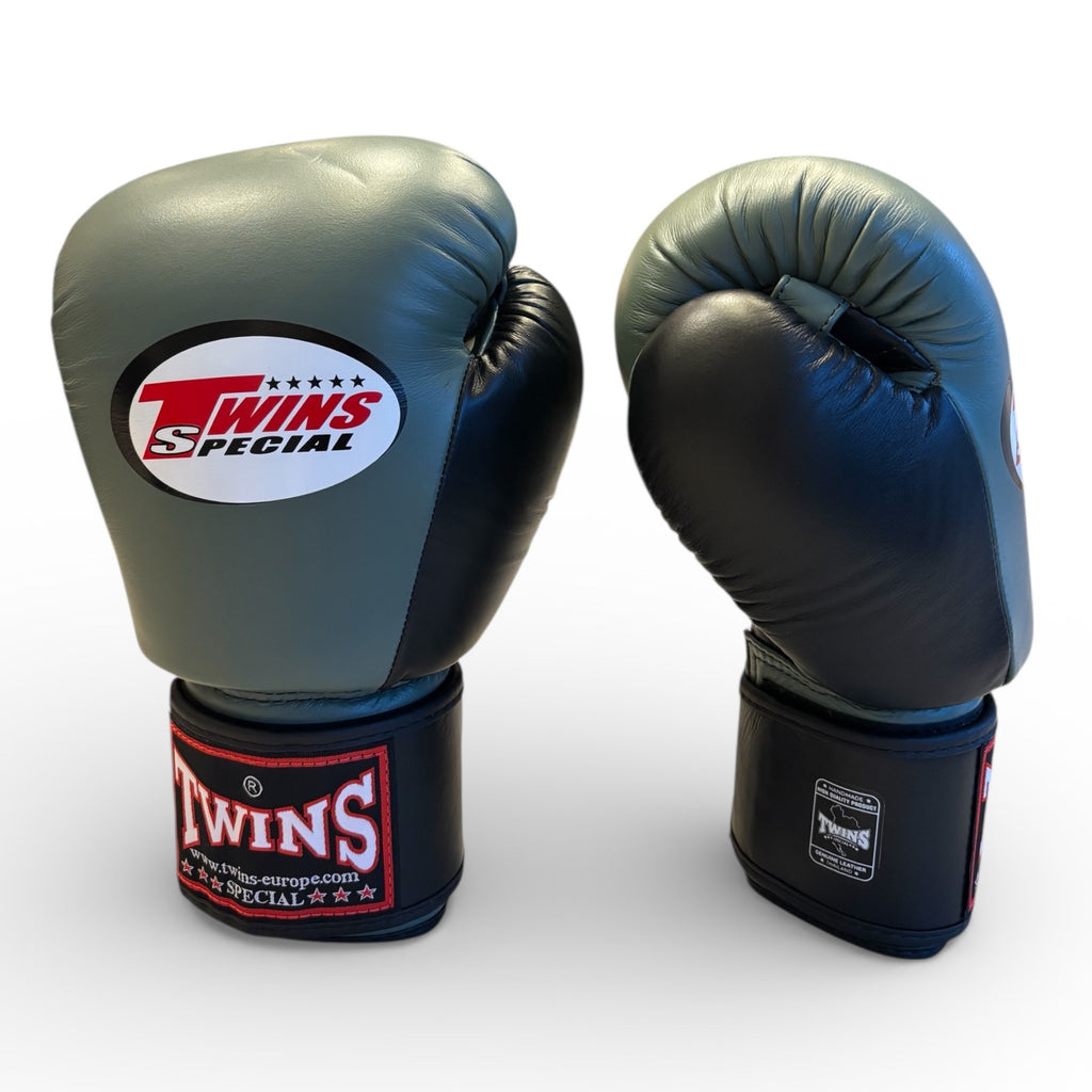 Twins BGVL3 Air bokshandschoenen — zwart/olijf