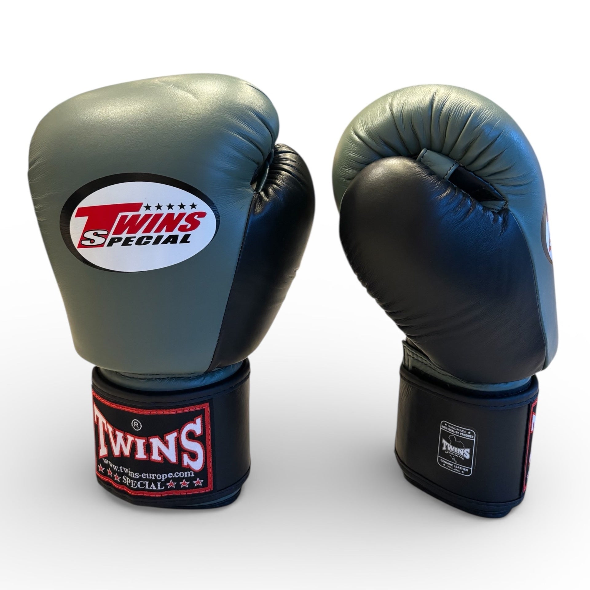Twins BGVL3 Air bokshandschoenen — zwart/olijf