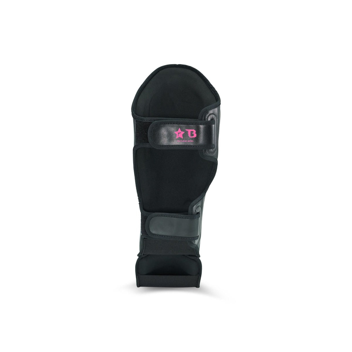 Fairtex x Booster scheenbeschermers — zwart/roze