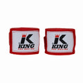 King Pro Boxing Bandages 460cm Rood