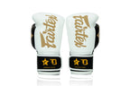 Fairtex x Booster v2 bokshandschoenen — wit/zwart/goud