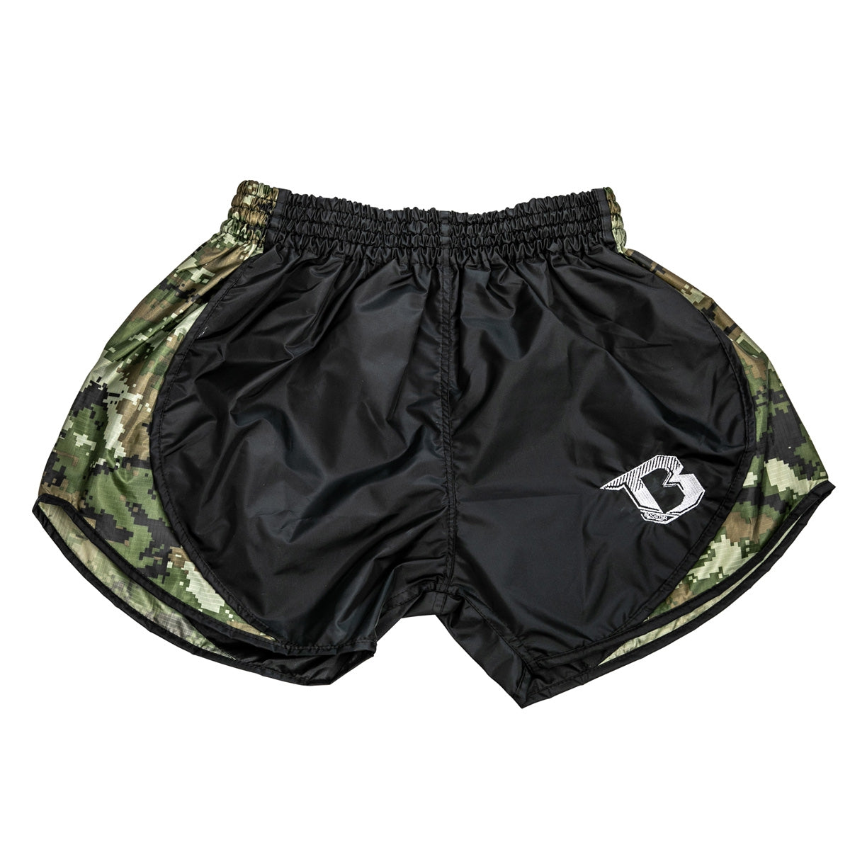 Booster Retro Hybrid BL Camo Groen Fightshorts