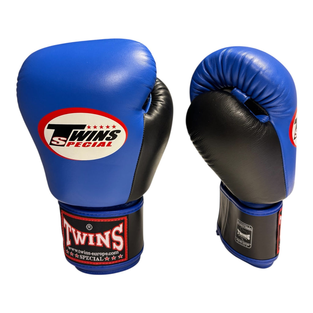 Twins BGVL3 2-tone bokshandschoenen — zwart/blauw