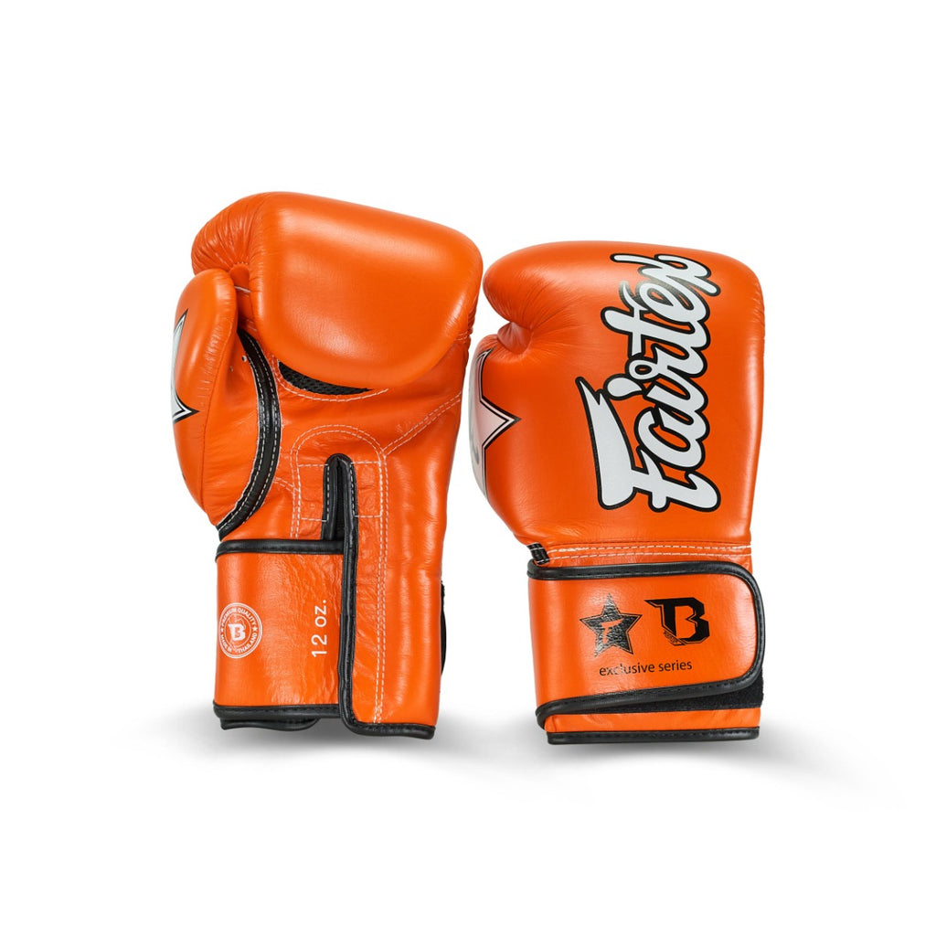 Fairtex x Booster v2 bokshandschoenen — oranje