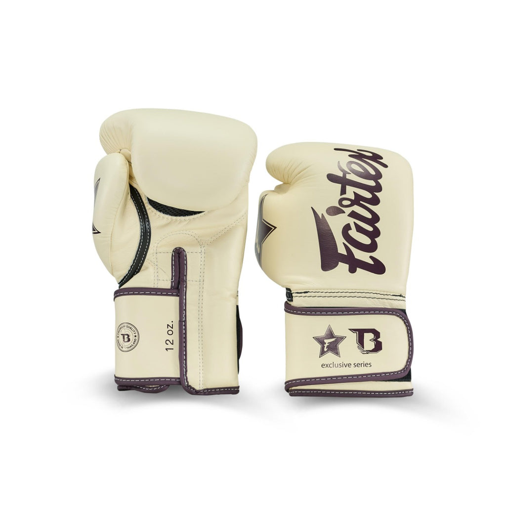 Fairtex x Booster v2 bokshandschoenen — crème