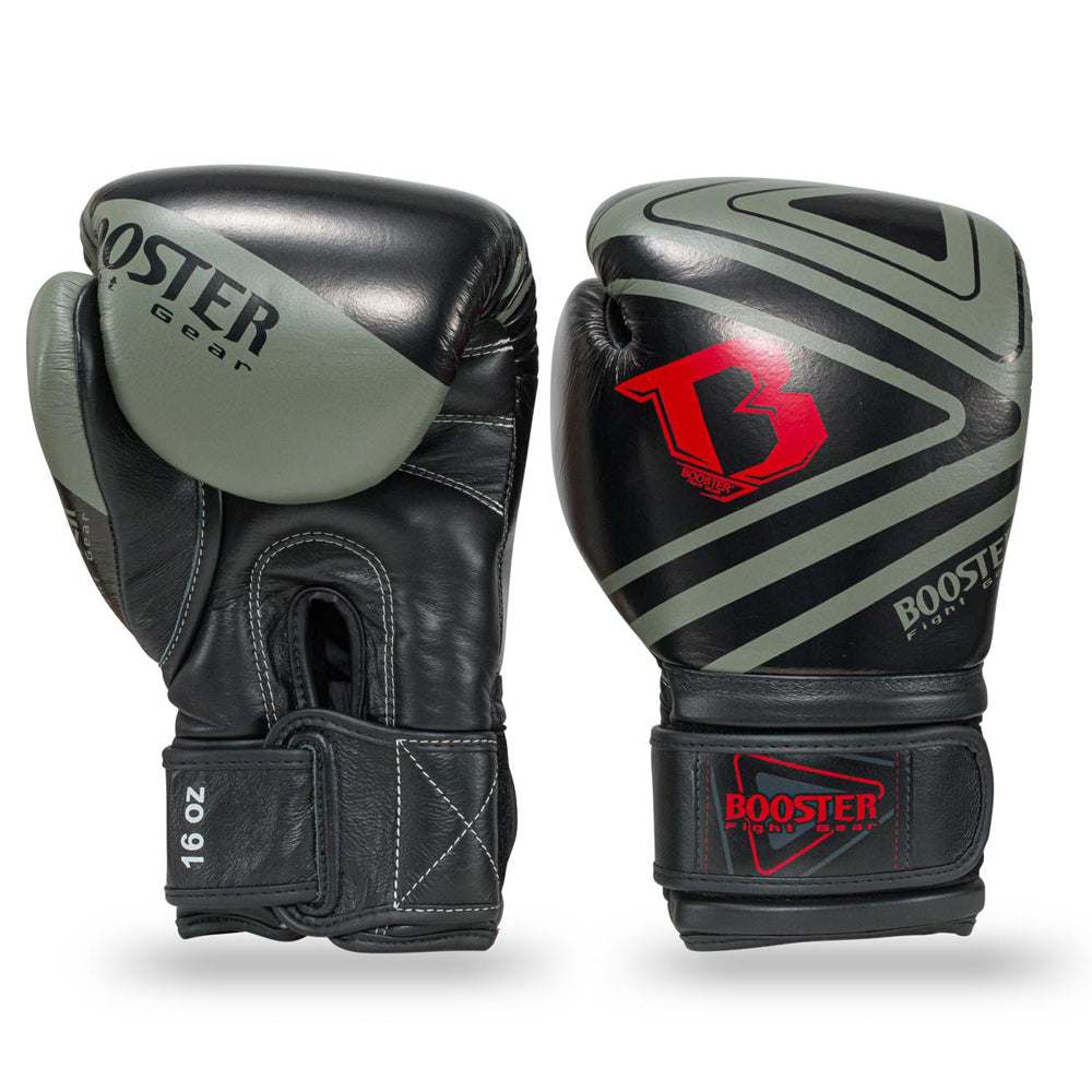 PRO BGL V10 Bokshandschoenen Zwart/Grijs – Professionele Trainingshandschoenen