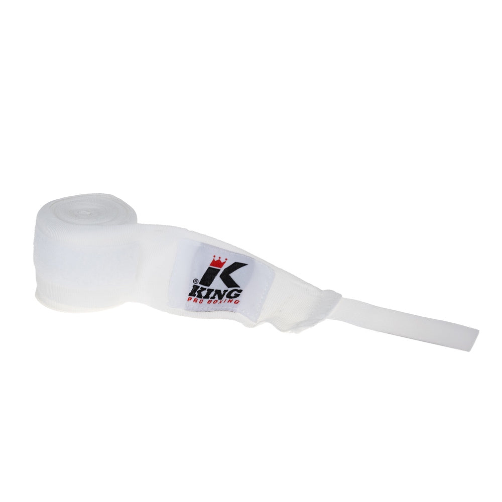 King Pro Boxing Bandages 460cm Wit