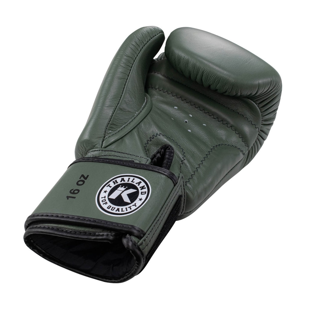 King Pro Boxing BGVL3 bokshandschoenen — military