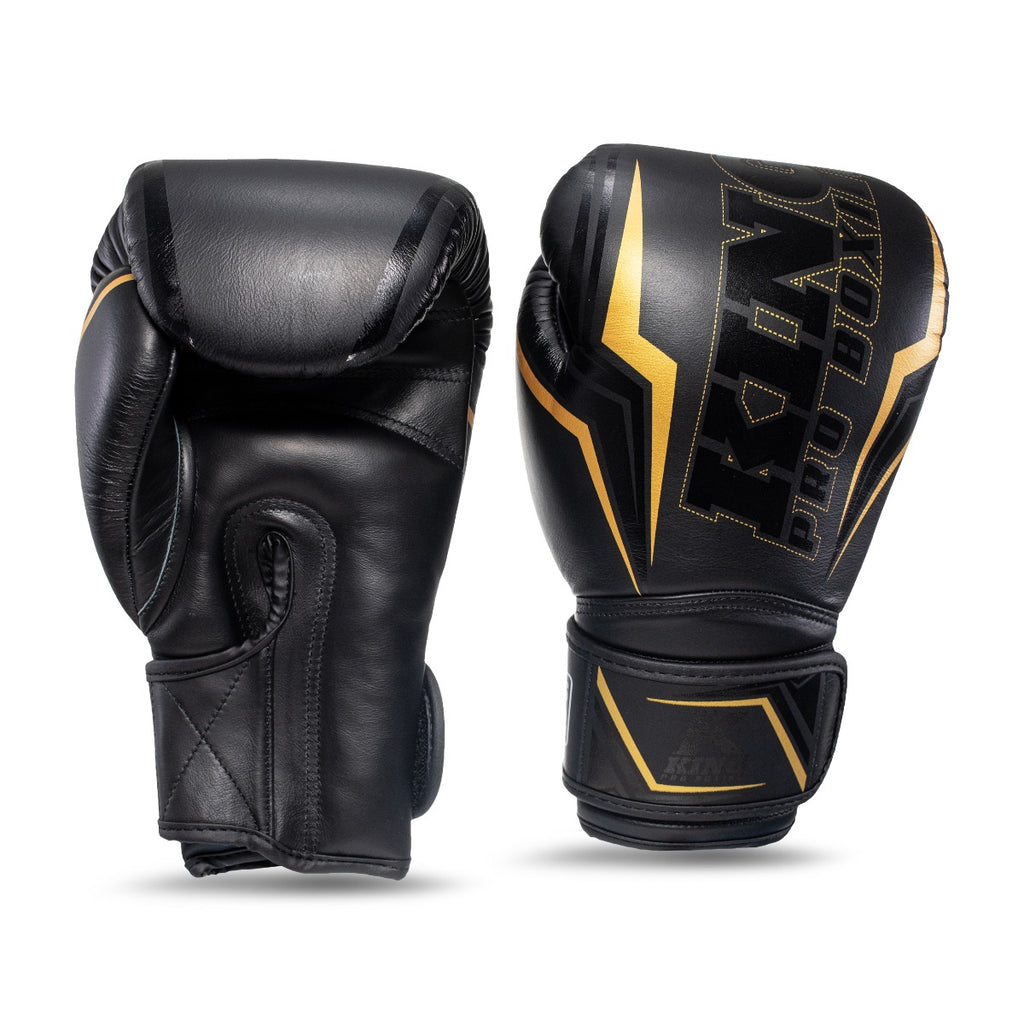 King Pro Boxing Thor bokshandschoenen — zwart