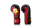 Fairtex x Booster v2 bokshandschoenen — zwart/rood/goud