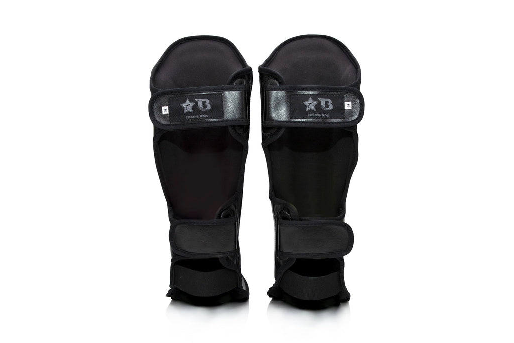 Fairtex x Booster scheenbeschermers — zwart