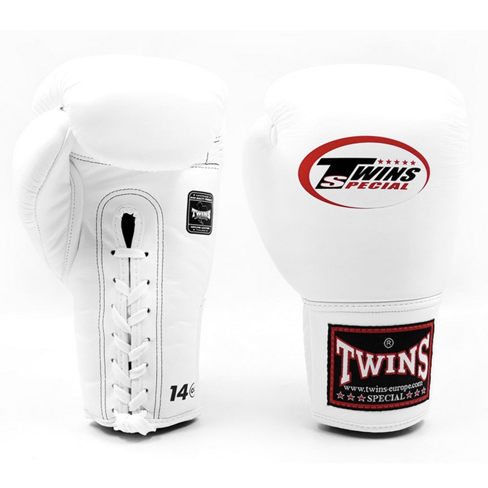 Twins BGLL1 laced bokshandschoenen — wit