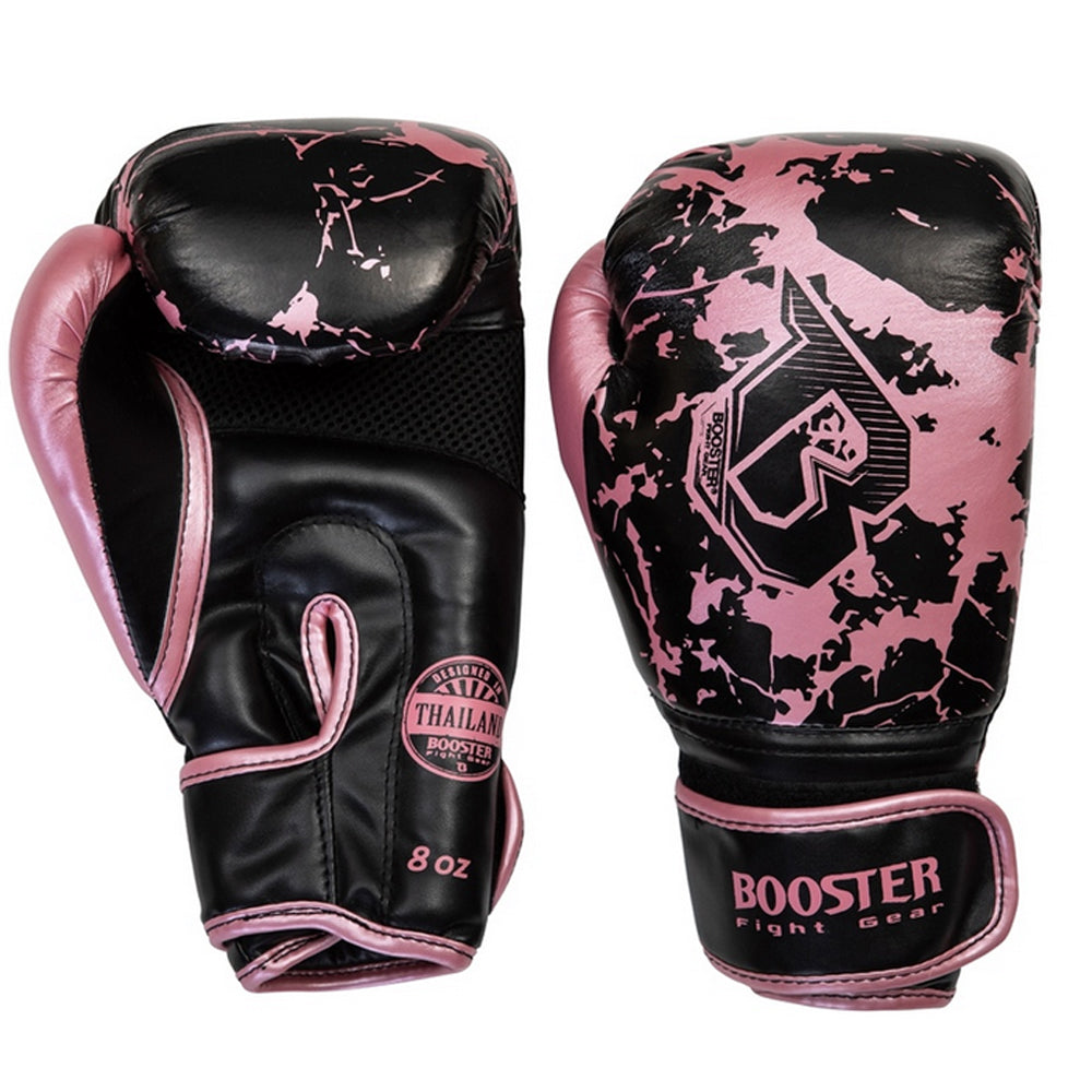 Booster Youth Marble kids bokshandschoenen — roze