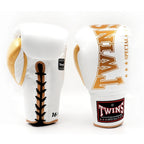 Twins BGLL8 laced bokshandschoenen — wit