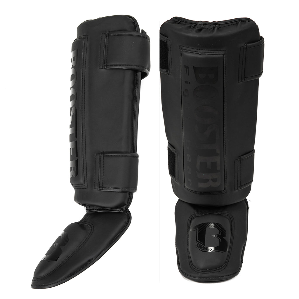 Booster Thai Striker v2 scheenbeschermers — zwart