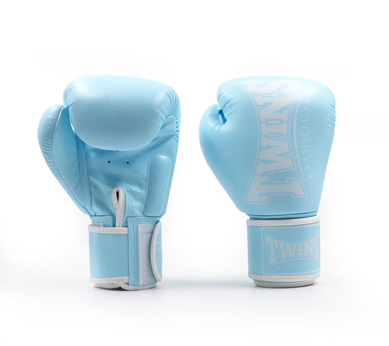 Twins BGVL4P pastel bokshandschoenen — lichtblauw
