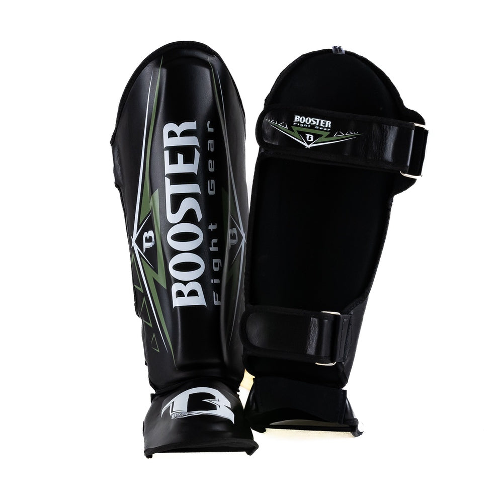 Booster War scheenbeschermers — zwart/military