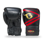 PRO BGL V10 Bokshandschoenen Zwart/Rood – Professionele Trainingshandschoenen