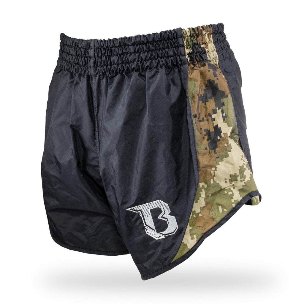 Booster Retro Hybrid BL Camo Groen Fightshorts