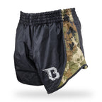 Booster Retro Hybrid BL Camo Groen Fightshorts