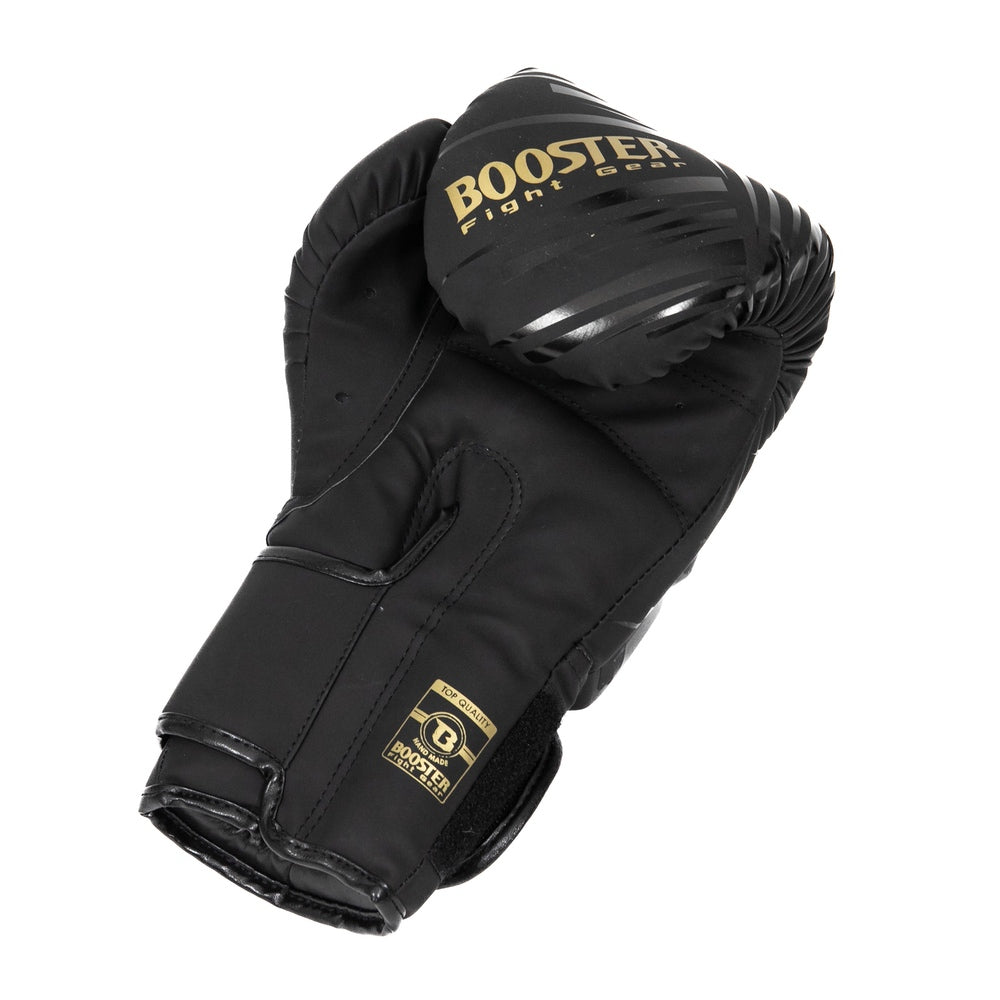 Booster Alpha bokshandschoenen — zwart/goud