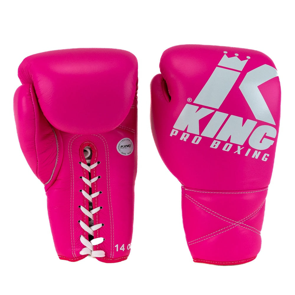 King Pro Boxing XK LU bokshandschoenen — roze