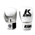 King Pro Boxing BGVL3 bokshandschoenen — wit