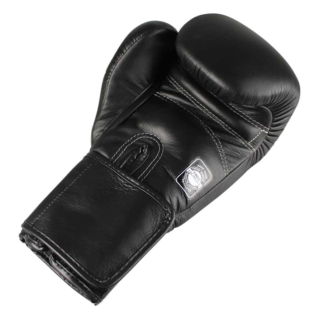 Twins BGVF velcro bokshandschoenen — zwart