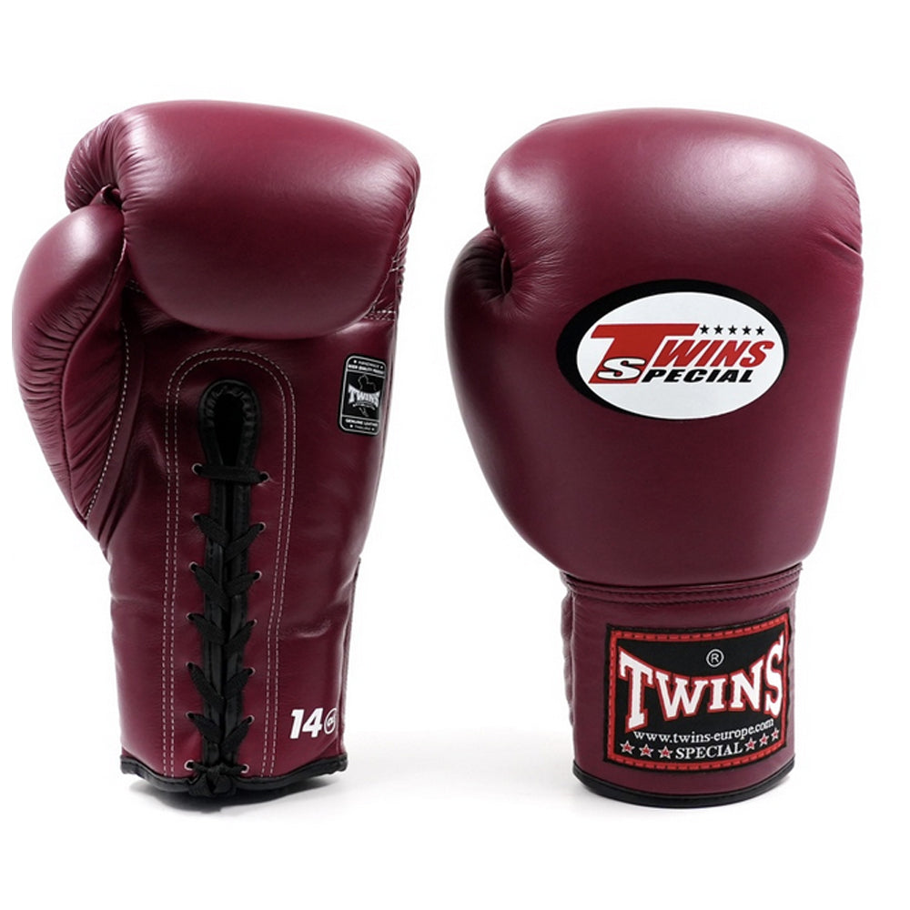 Twins BGLL1 laced bokshandschoenen — bordeaux
