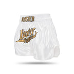 Booster TBT Thunder Wit/Goud Fightshorts
