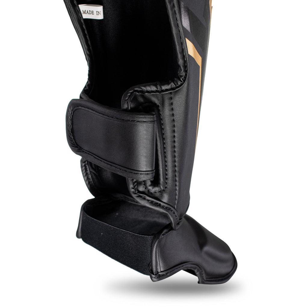 King Pro Boxing Thor scheenbeschermers — zwart