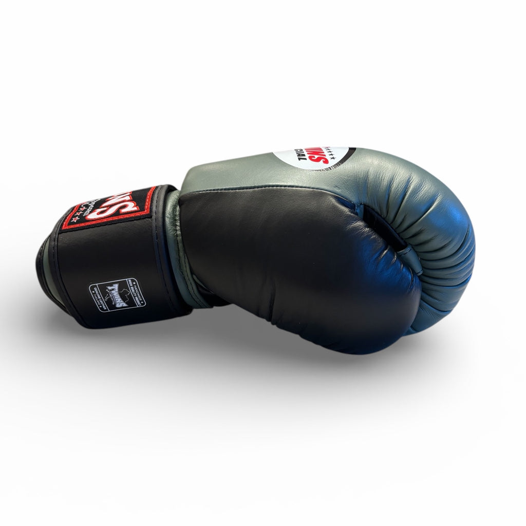 Twins BGVL3 Air bokshandschoenen — zwart/olijf