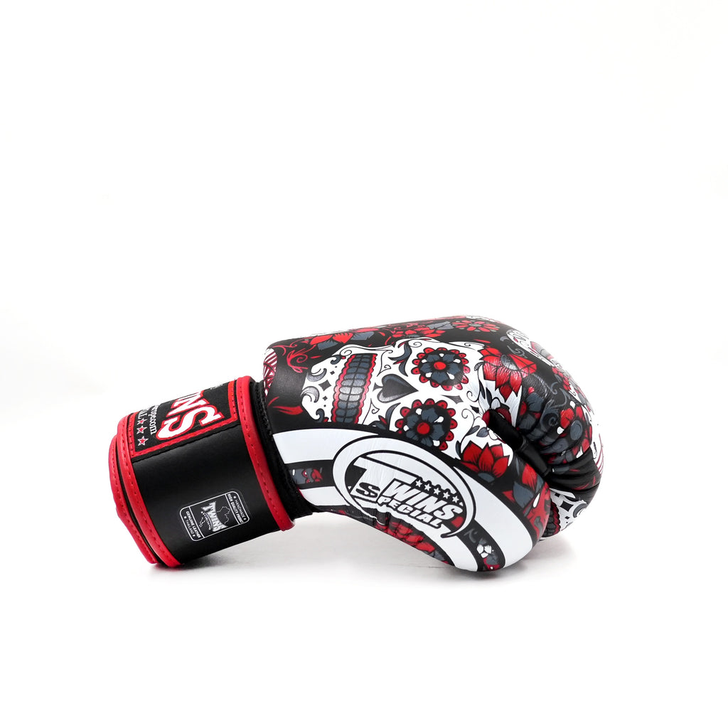 Twins FBGVL3 bokshandschoenen — Skull rood