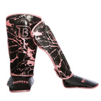 Booster Marble youth scheenbeschermers — roze