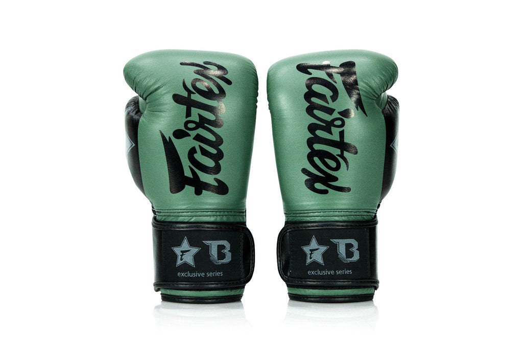 Fairtex x Booster v2 bokshandschoenen — grijs/zwart