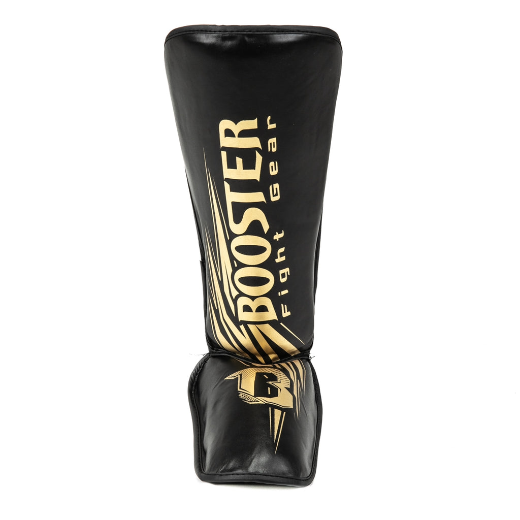 Booster Champion youth scheenbeschermers — zwart