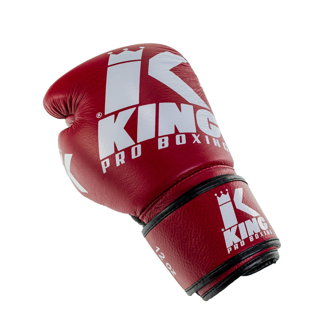 King Pro Boxing Platinum Bokshandschoenen Rood