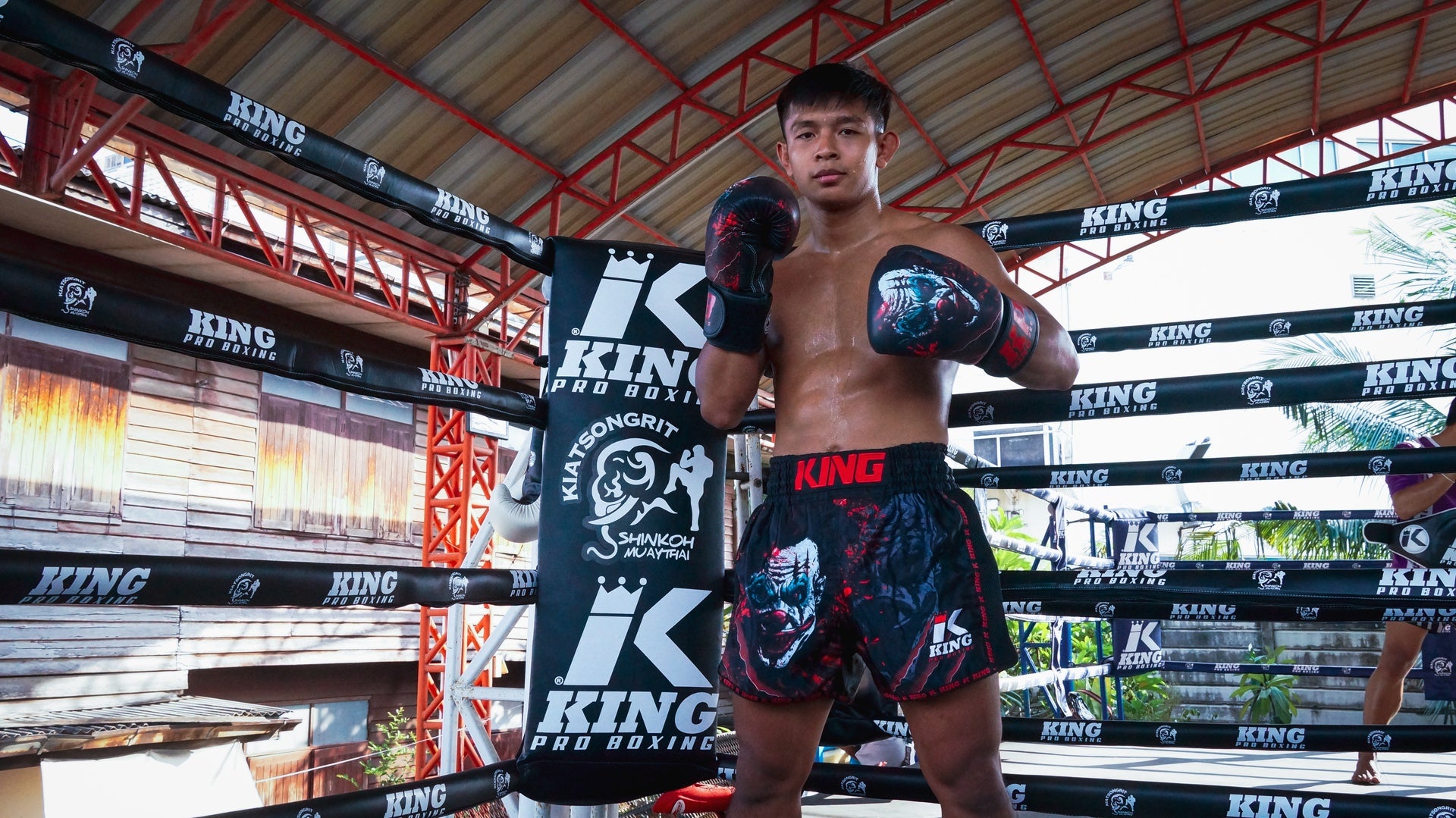 King Pro Boxing Scary Muay Thai Short