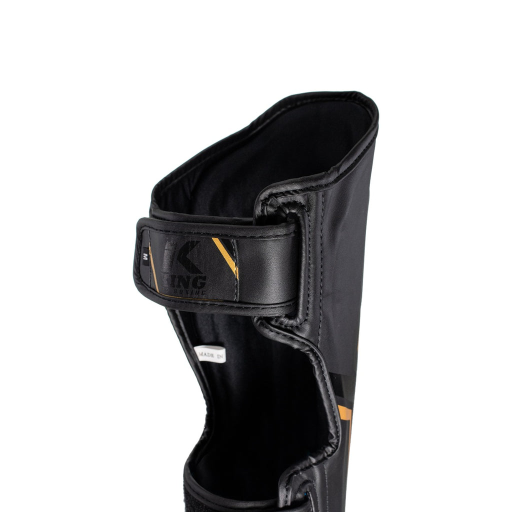 King Pro Boxing Thor scheenbeschermers — zwart
