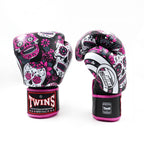 Twins BGVL3 Fantasy bokshandschoenen — skull roze