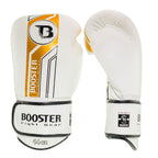 Booster BGL v9 bokshandschoenen — wit/goud