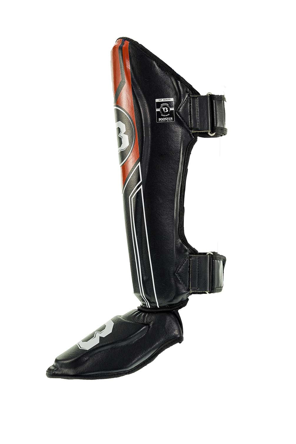 Booster BSG v9 scheenbeschermers — zwart/rood