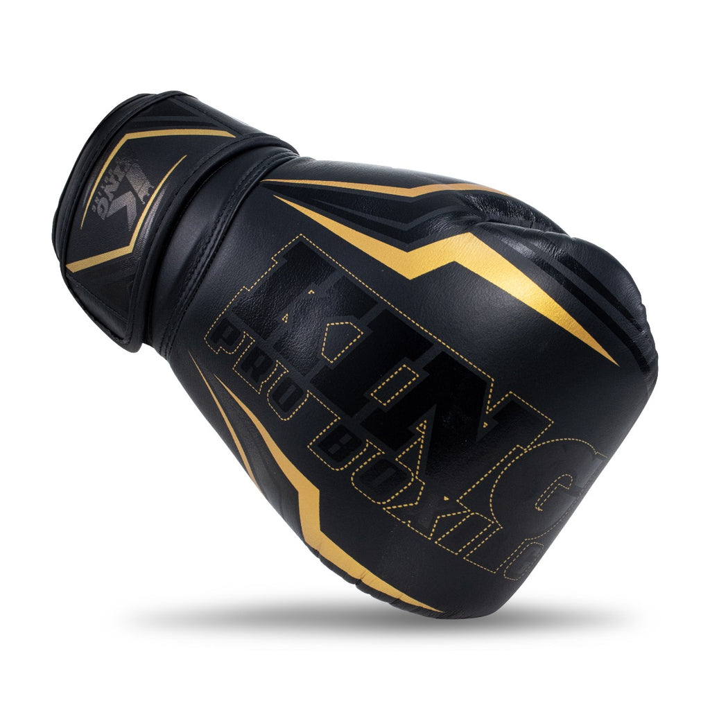 King Pro Boxing Thor bokshandschoenen — zwart